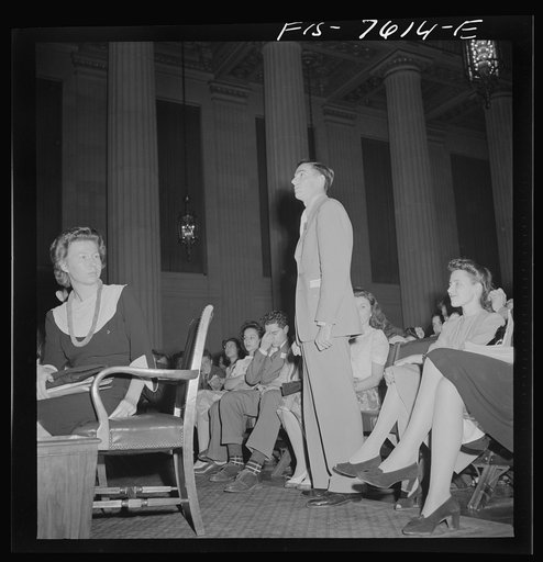 Untitled photo, possibly related to: Washington, D.C. International youth assembly. General view