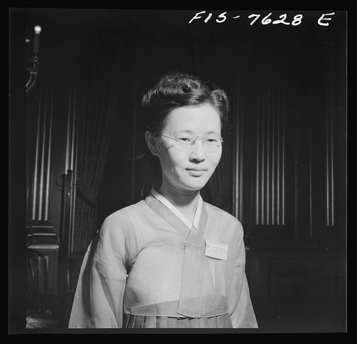 Washington, D.C. International youth assembly. Delegate representing Korea
