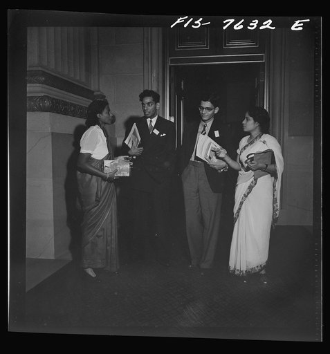 Untitled photo, possibly related to: Washington, D.C. International youth assembly. Delegates from India