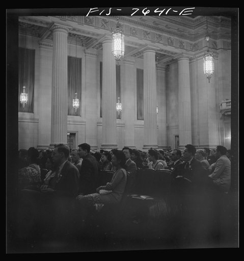 Untitled photo, possibly related to: Washington, D.C. International youth assembly. General view