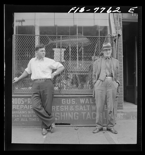 Untitled photo, possibly related to: New York, New York. Fourteenth Street under the Third Avenue and 14th Street