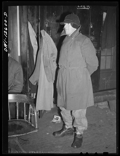 Chicago, Illinois. A switchman who works at a Chicago and Northwestern Railroad yard