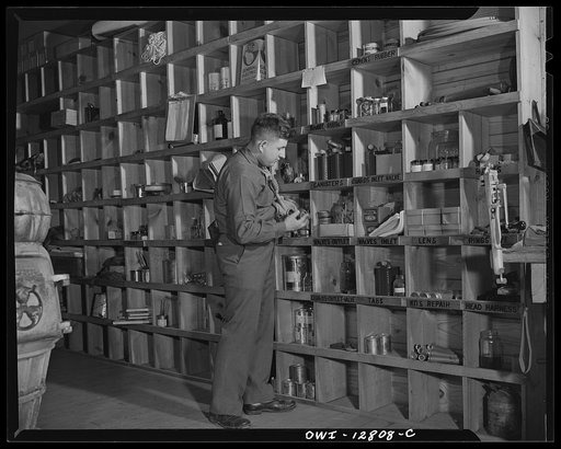 Fort Belvoir, Virginia. Constantine P. Lihas, a twenty-one year old Greek-American soldier, formerly a material handler at the General Electric Company plant at Pittsburgh. Both parents were born in Greece; father came to the United States in 1906, mother in 1921. He was born in this country and has