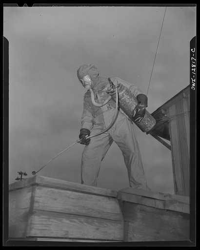 Untitled photo, possibly related to: Fort Belvoir, Virginia. Constantine P. Lihas, a twenty-one year old Greek-American soldier, formerly a material handler at the General Electric Company plant at Pittsburgh. Both parents were born in Greece; father came to the United States in 1906, mother in 1921