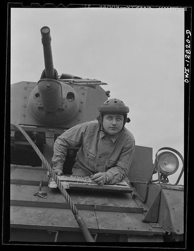Untitled photo, possibly related to: Fort Belvoir, Virginia. Constantine P. Lihas, a twenty-one year old Greek-American soldier, formerly a material handler at the General Electric Company plant at Pittsburgh. Both parents were born in Greece; father came to the United States in 1906, mother in 1921
