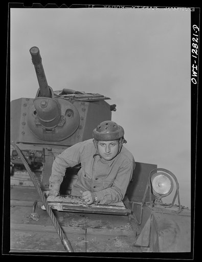 Fort Belvoir, Virginia. Constantine P. Lihas, a twenty-one year old Greek-American soldier, formerly a material handler at the General Electric Company plant at Pittsburgh. Both parents were born in Greece; father came to the United States in 1906, mother in 1921. He was born in this country and has