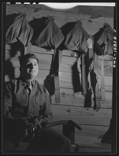 Fort Belvoir, Virginia. Constantine P. Lihas, a twenty-one year old Greek-American soldier, formerly a material handler at the General Electric Company plant at Pittsburgh. Both parents were born in Greece; father came to the United States in 1906, mother in 1921. He was born in this country and has