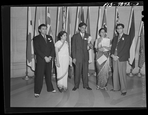 Untitled photo, possibly related to: Washington, D.C. International youth assembly. Delegates from India