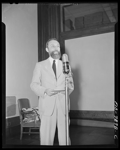 Washington, D.C. International student assembly. Mr. Charles Olke Nanderplas, Governor or East Java, a member of the state council of the Netherlands East Indies