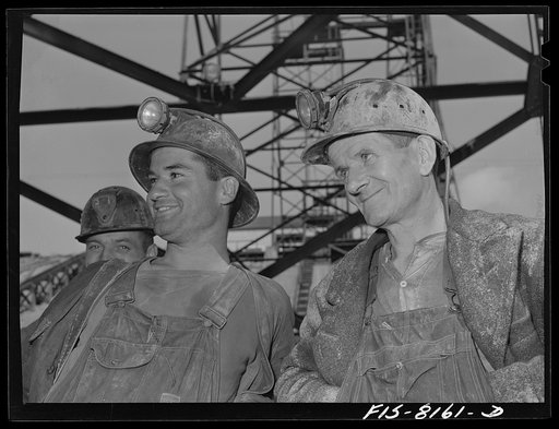 Butte, Montana. Anaconda Copper Mining Company. Copper miners