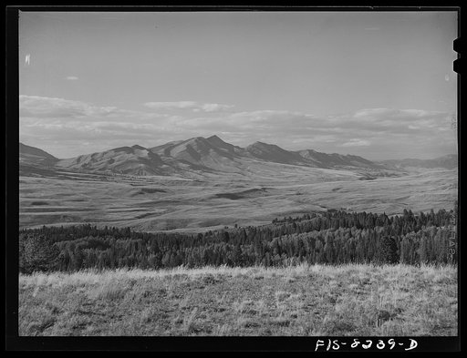 Valley of the Upper Ruby River, Madison County, Montana