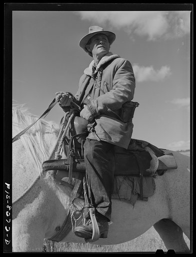 Gravelly Range, Madison County, Montana. Sheepherder