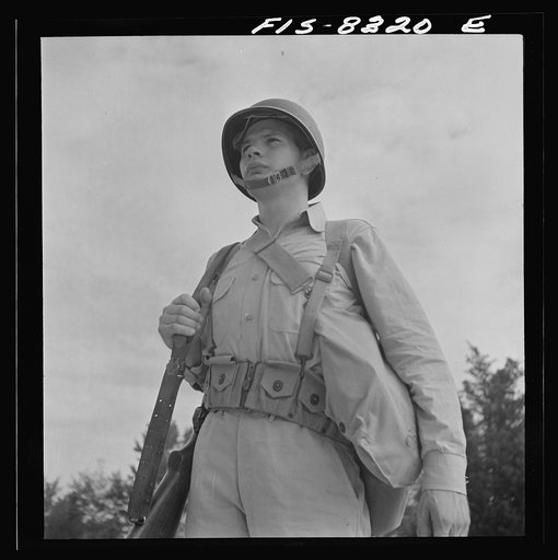 Untitled photo, possibly related to: Fort Belvoir, Virginia. Portrait of Sergeant George Camblair