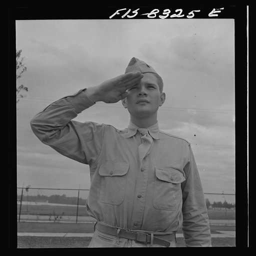 Fort Belvoir, Virginia. Portrait of Sergeant George Camblair