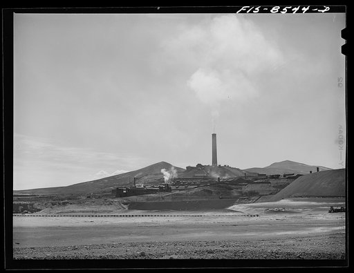 Anaconda smelter, Montana. Anaconda Copper Mining Company