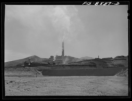 Anaconda smelter, Montana. Anaconda Copper Mining Company