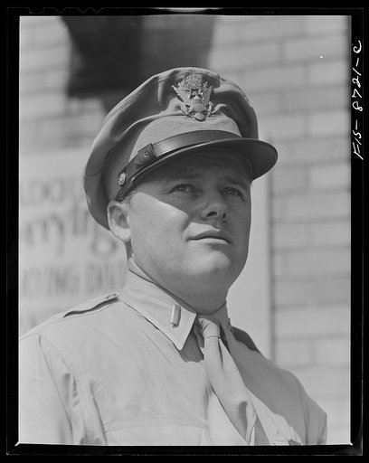 Wayne County Airport, a United States Army Air Corps air ferry command base sixteen miles from Detroit, Michigan. Second Lieutenant Joseph Lawrence Halsmer, of Detroit, Michigan, who was formerly a commercial pilot