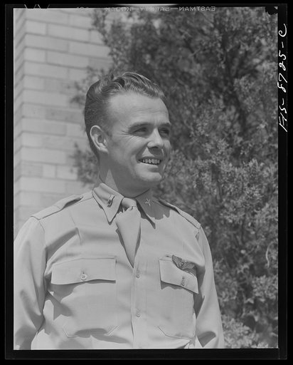 Wayne County Airport, a United States Army Air Corps air ferry command base sixteen miles from Detroit, Michigan. First Lieutenant Charles Louis O'Dell, of Marietta, Georgia