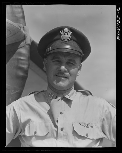 Wayne County Airport, a United States Army Air Corps air ferry command base sixteen miles from Detroit, Michigan. Captain Chivitz
