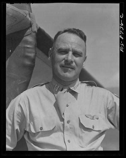 Wayne County Airport, a United States Army Air Corps air ferry command base sixteen miles from Detroit, Michigan. Captain Chivitz