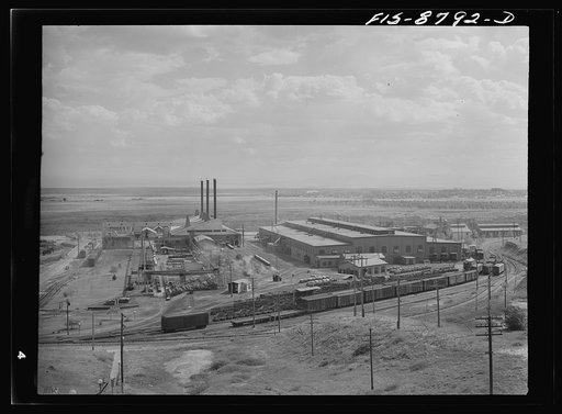 Great Falls, Montana. Anaconda Copper Mining Company. Electrolytic and casting division