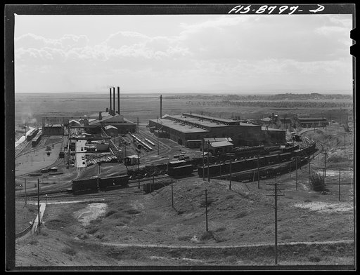 Untitled photo, possibly related to: Great Falls, Montana. Anaconda Copper Mining Company. Electrolytic and casting division