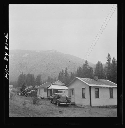 Neihart, Montana. First snow of the season