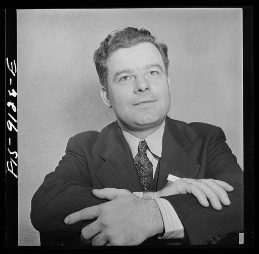 New York, New York. Marine and shipbuilding workers' convention. Delegate of Scandinavian extraction