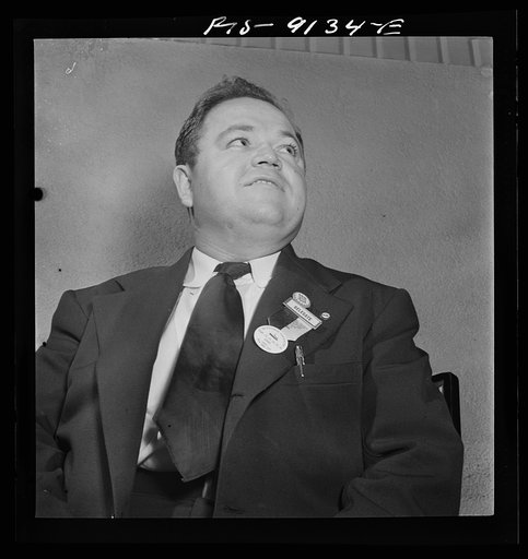New York, New York. Marine and shipbuilding workers' convention. Union delegates
