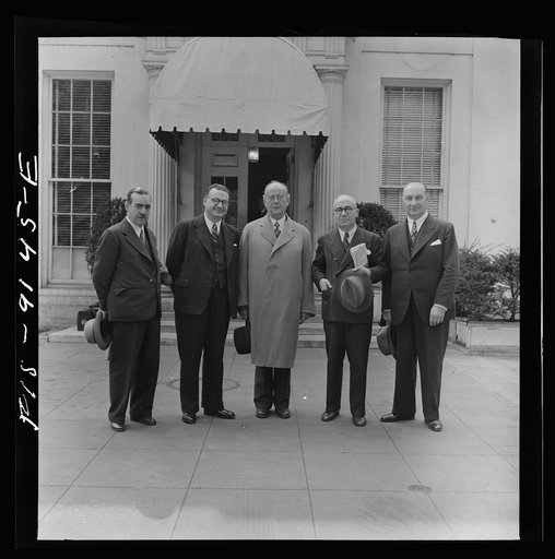 Untitled photo, possibly related to: Washington, D.C. A group of Turkish journalists visiting Washington