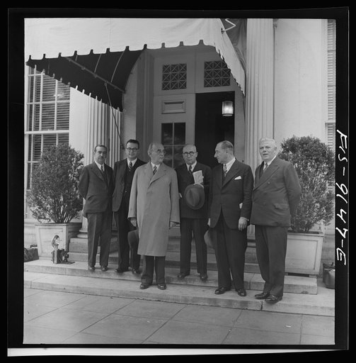 Untitled photo, possibly related to: Washington, D.C. A group of Turkish journalists visiting Washington