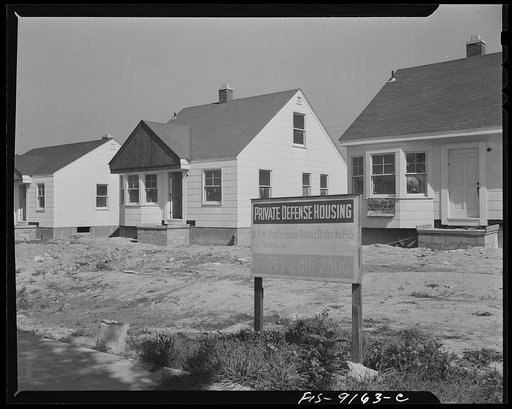 Detroit (vicinity), Michigan. New defense houses