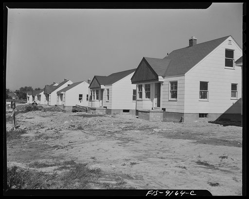Detroit (vicinity), Michigan. New defense houses
