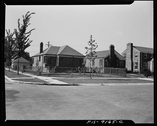 Detroit (vicinity), Michigan. New defense houses