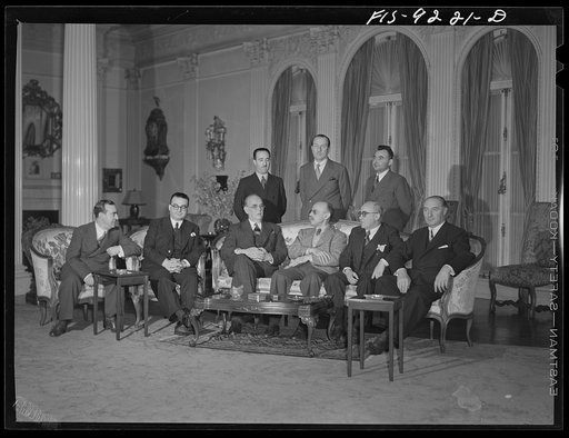 Untitled photo, possibly related to: Washington, D.C. A group of Turkish journalists on a visit to the United States