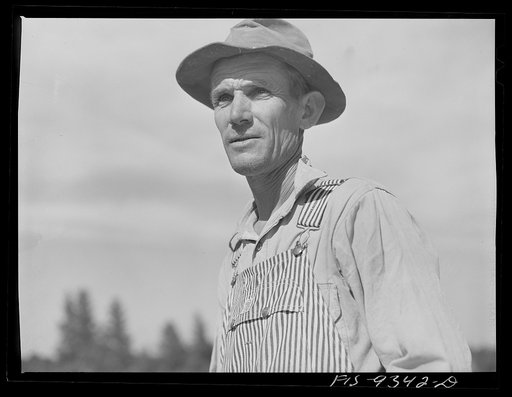 Longview, Texas to Arkansas state line. War emergency pipeline from Longview, Texas to Norris City, Illinois. A Texas farmer who got a job working with the pipe gang