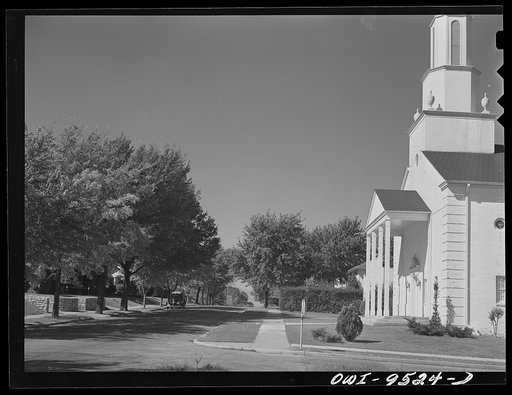 Tulsa, Oklahoma. Residental street