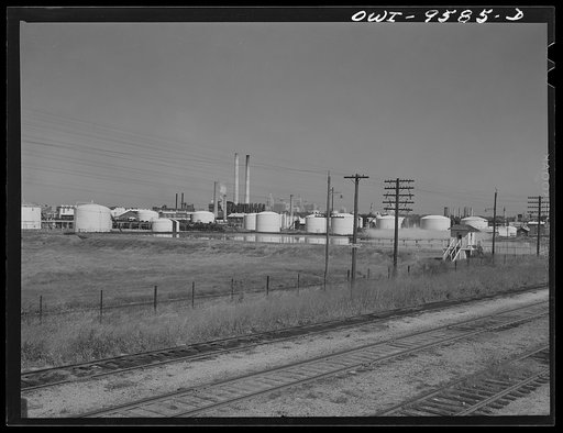Tulsa, Oklahoma. Mid-continent refinery
