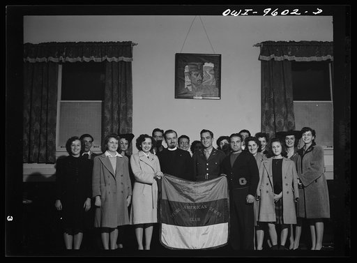 Butte, Montana. Meeting of the Young American-Serbs Club