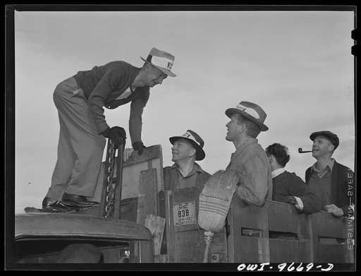 Butte, Montana. Volunteer workers in the scrap salvage campaign
