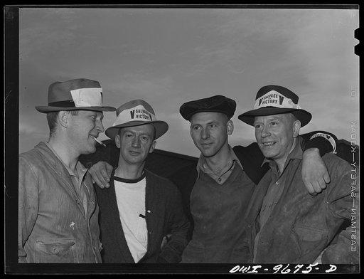 Butte, Montana. Scrap salvage campaign