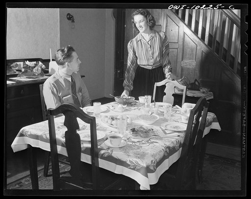 Pittsburgh, Pennsylvania (vicinity). Montour no. 4 mine of the Pittsburgh Coal Company. The assistant superintendent at home with his wife