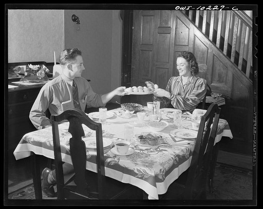 Pittsburgh, Pennsylvania (vicinity). Montour no. 4 mine of the Pittsburgh Coal Company. The assistant superintendent at home with his wife