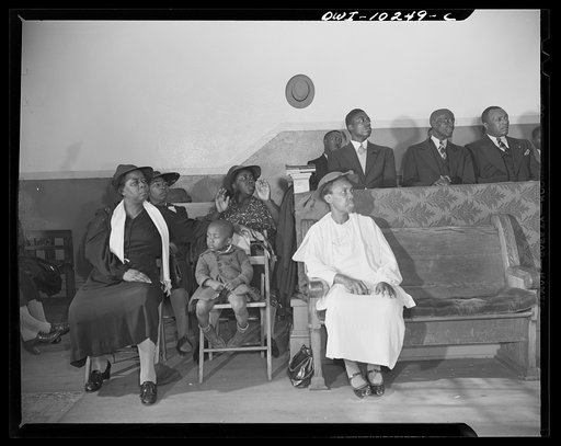 Washington, D.C. Deacon's corner in the Church of God in Christ