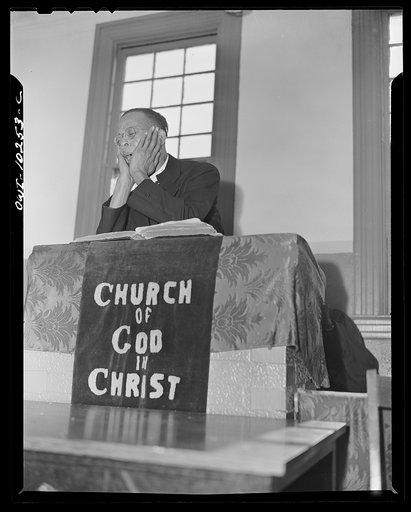Washington, D.C. Morning prayer at the Church of God in Christ