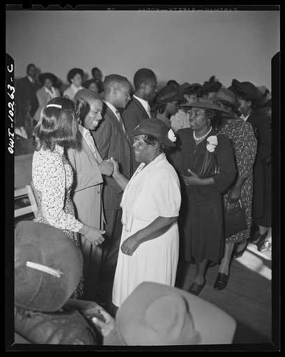 Washington, D.C. Welcoming new members into the Church of God in Christ