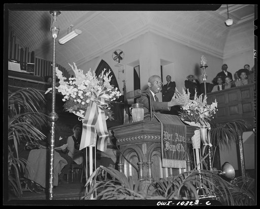 Washington, D.C. A speaker at the citizen's committee mass meeting