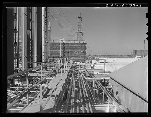 System of pipeline at a gasoline plant
