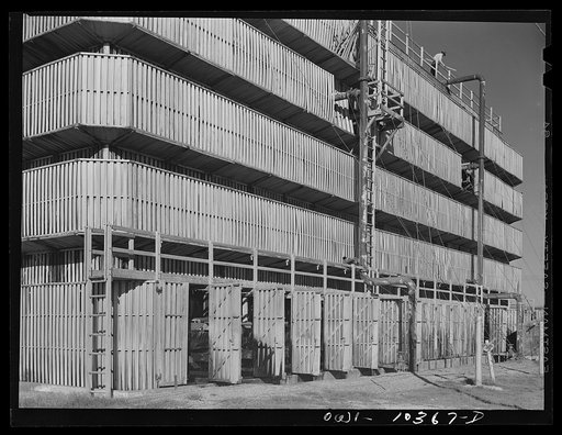 Cooling unit at Phillips gasoline plant