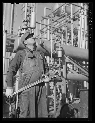 Chief repairman at the Phillips gasoline plant